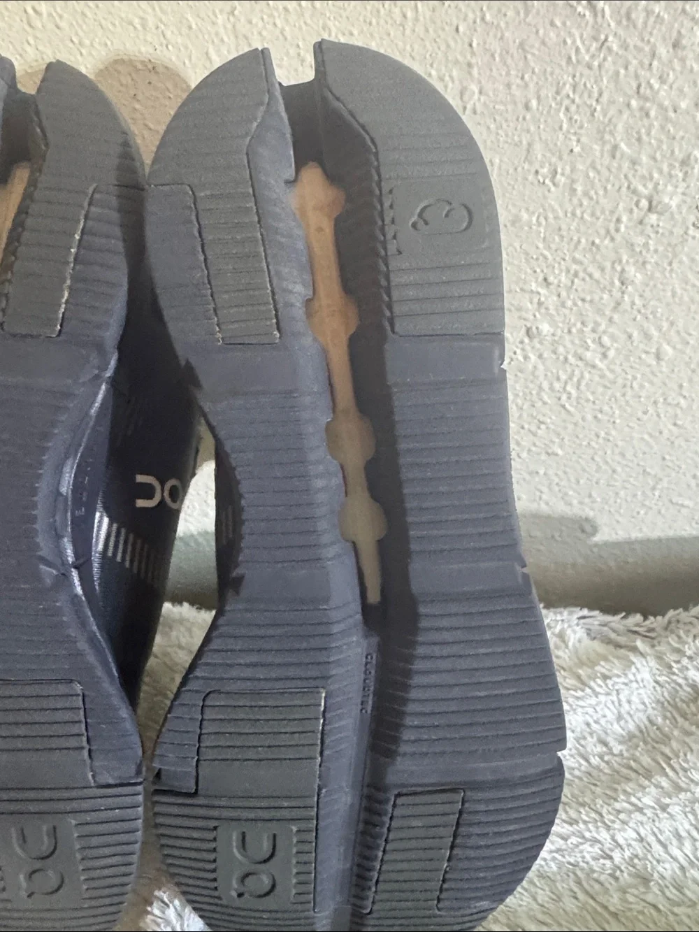 On Running Women’s Gray and Black Lightweight Athletic Sneakers